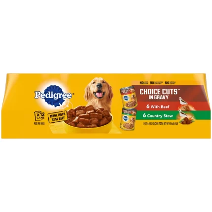 PEDIGREE CHOICE CUTS IN GRAVY Adult Soft Wet Meaty Dog Food Variety Pack With Beef and Country Stew 12 13 2 oz Cans 5498b05a 5274 4a42 ad11 afca3a89920c.950c1cb15678d2b900df7add6f8bb94b