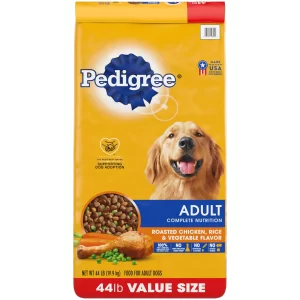 PEDIGREE Complete Nutrition Adult Dry Dog Food Roasted Chicken Rice Vegetable Flavor Dog Kibble 44 lb Bonus Bag 68bf5f76 a3cb 4a62 84e4 fb67cc472612.686f602494ebf47ad80abc2271480de2