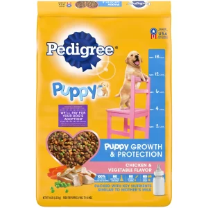 PEDIGREE Puppy Growth Protection Chicken Vegetable Dry Dog Food for Puppy 14 lb Bag 5206b93d 6d04 4b13 98a9 4058f7419d03.9ac8536e6a30e45b00fa0ed01ba9e76b
