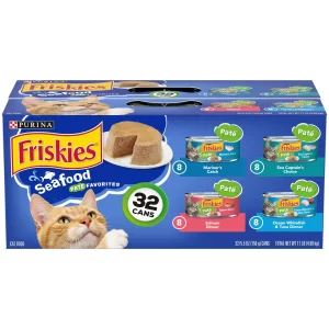 Purina Friskies Seafood Favorites Wet Cat Food Variety Pack 5 5 oz Cans 32 Pack b1e2575f 1ef7 4e20 a481 992439ac5603.aea1c1623ed5dd9818a90edd70184cd0