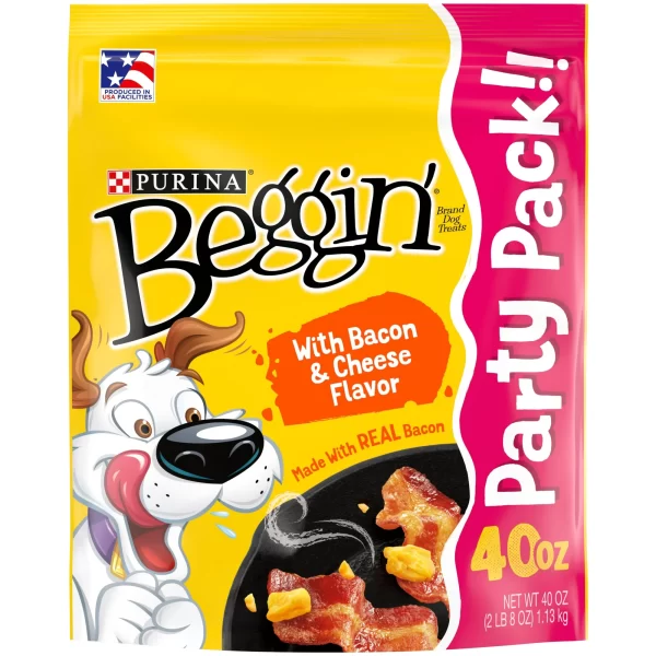 Purina Beggin Bacon Cheese Flavor Treats for Dogs 40 oz Pouch 6084ca92 4d79 451a ac81 acde5f105b39.d91cc2561c567caca74f92b9134a418e