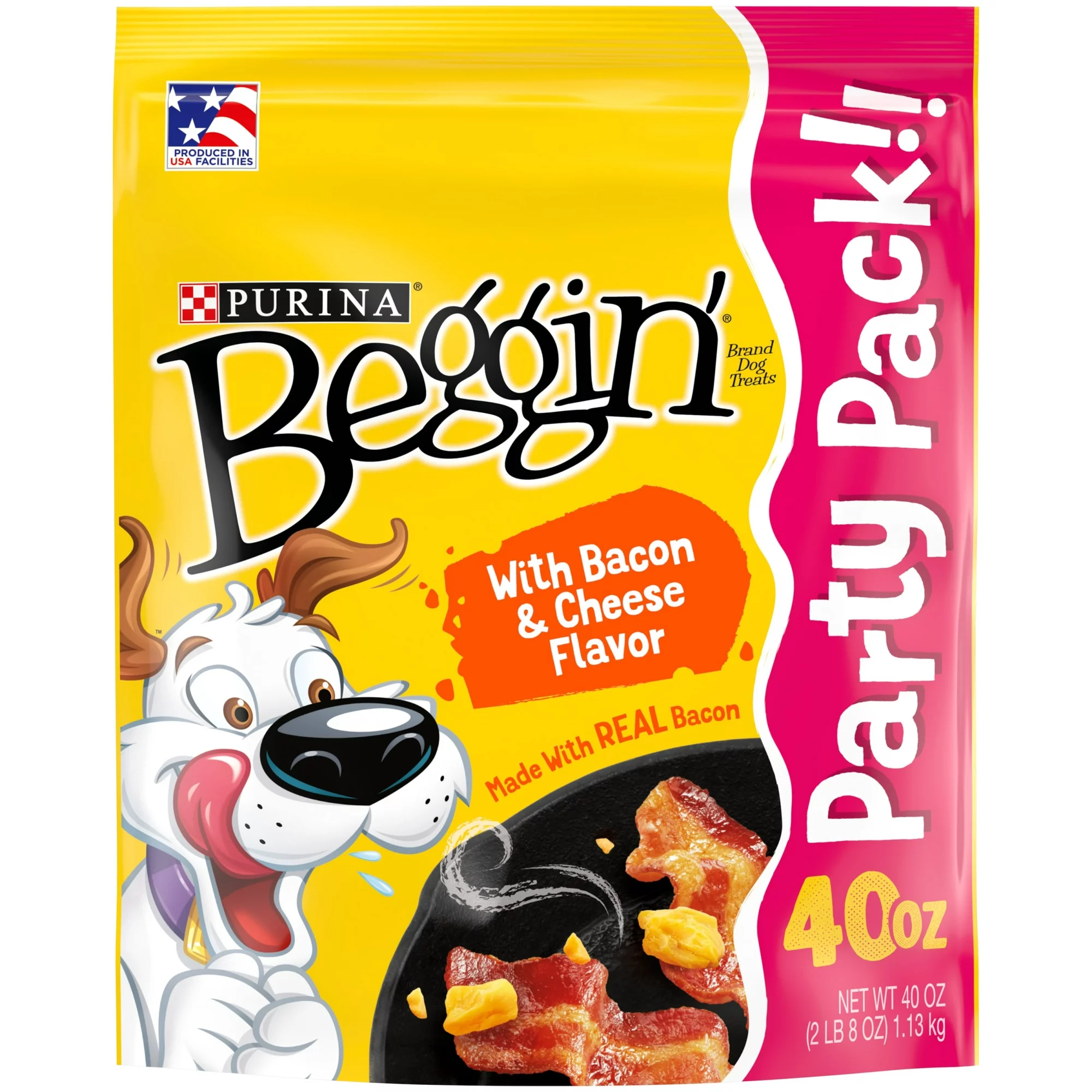 Purina Beggin Bacon Cheese Flavor Treats for Dogs 40 oz Pouch 6084ca92 4d79 451a ac81 acde5f105b39.d91cc2561c567caca74f92b9134a418e