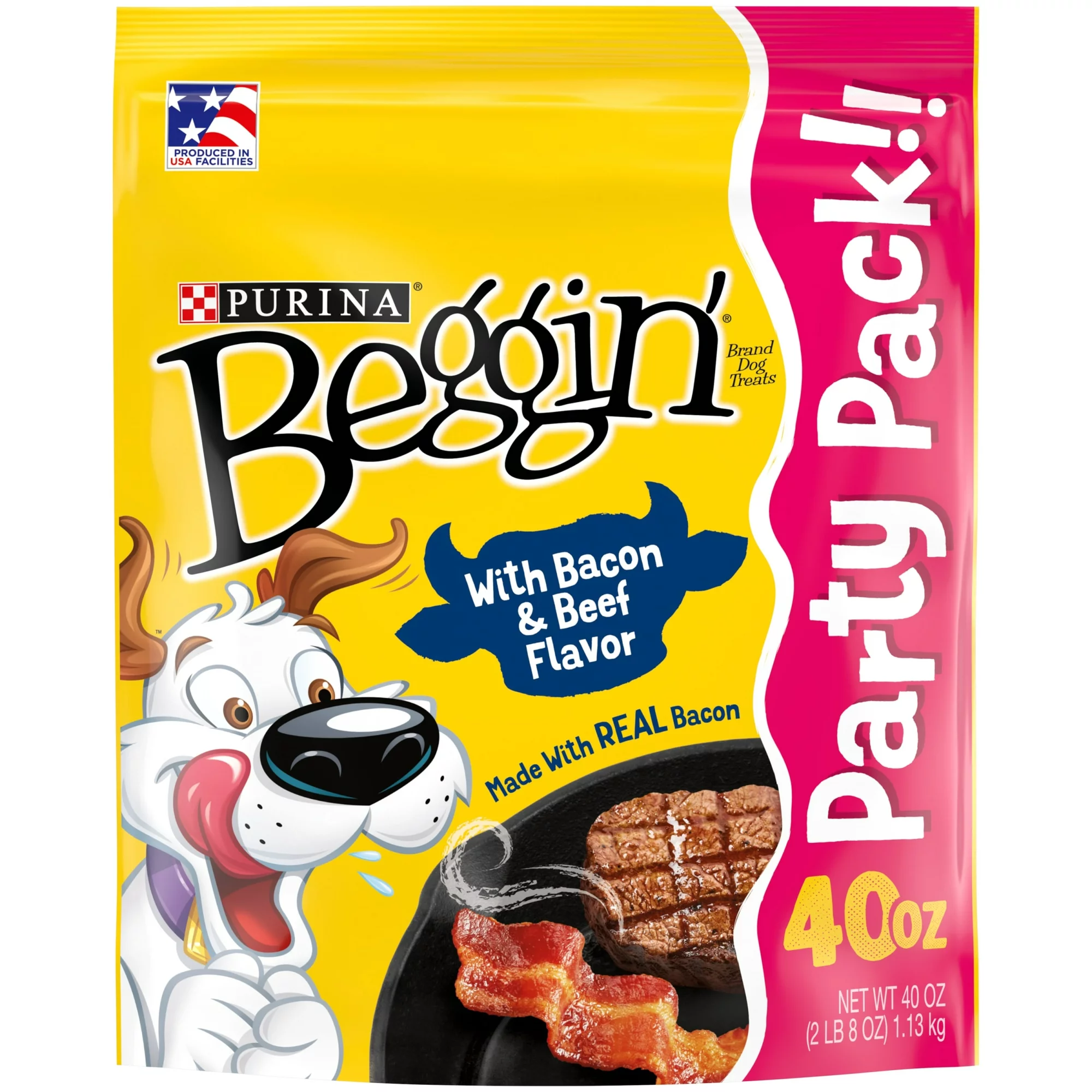 Purina Beggin Real Meat Bacon Beef Treats for Dogs 40 oz Pouch 75e7f548 5eba 430d 8ac0 bc9f40e37ba5.c36f0d80bb64d0e167cba16e69622952