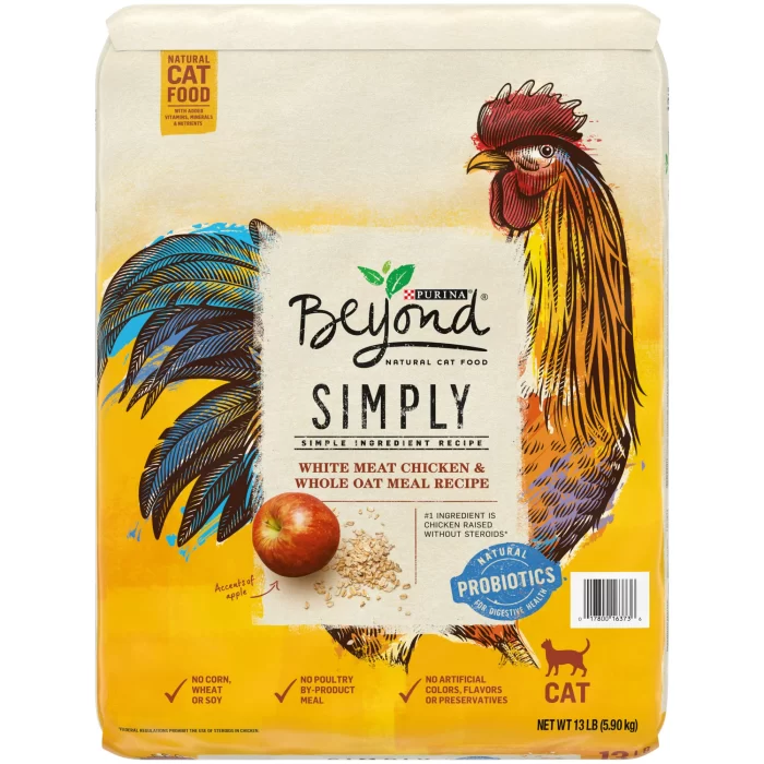 Purina Beyond Simply Dry Cat Food Chicken Whole Oat Meal 13 lb Bag c8f4371e 6edd 496b bb49 ca06a5fae934.770d78b6b1f44355f868618f1dfd3354