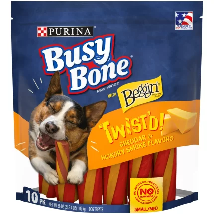 Purina Busy Twist d Cheddar Hickory Smoke Flavors Treats for Dogs 36 oz Pouch 64bf8b05 a6f3 4ef8 bc51 eb6c78078ee0.e1caaf108497b447a7cec78eca7e2504